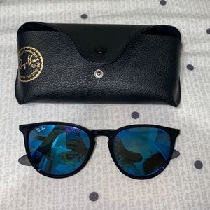 Rayban Erika Blue flash lens